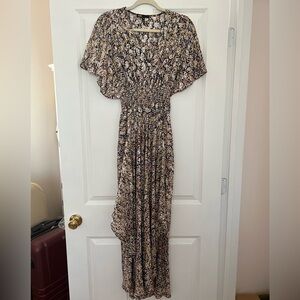 Maje Multicolor Autumn Maxi Dress size Small